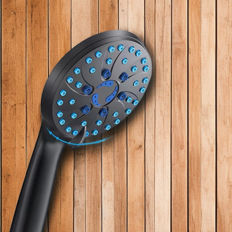 Water Saving Dual Spray Gun Shower Nozzle