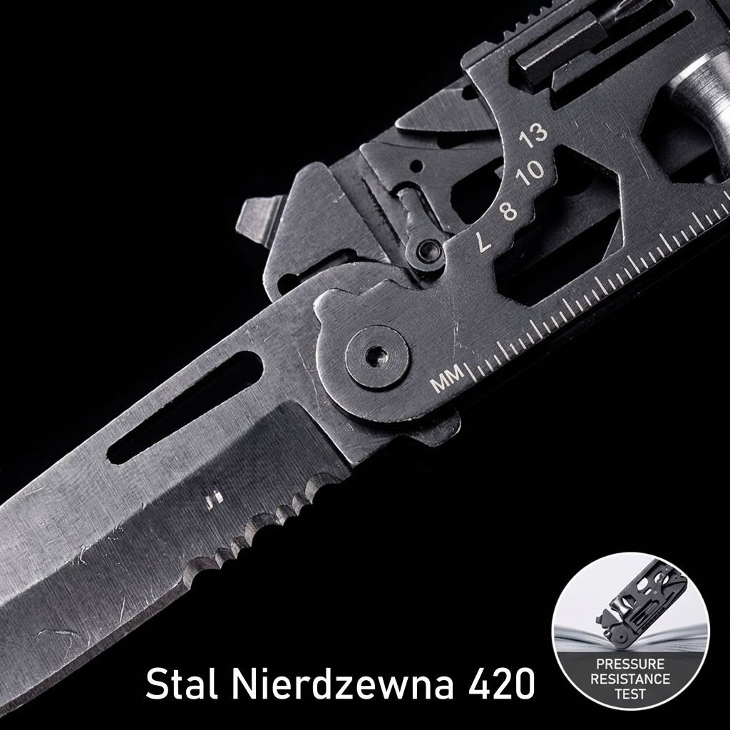 Wielofunkcyjny nóż do kart