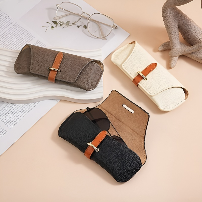 트렌디한 휴대용 선글라스 파우치 감성 스타일