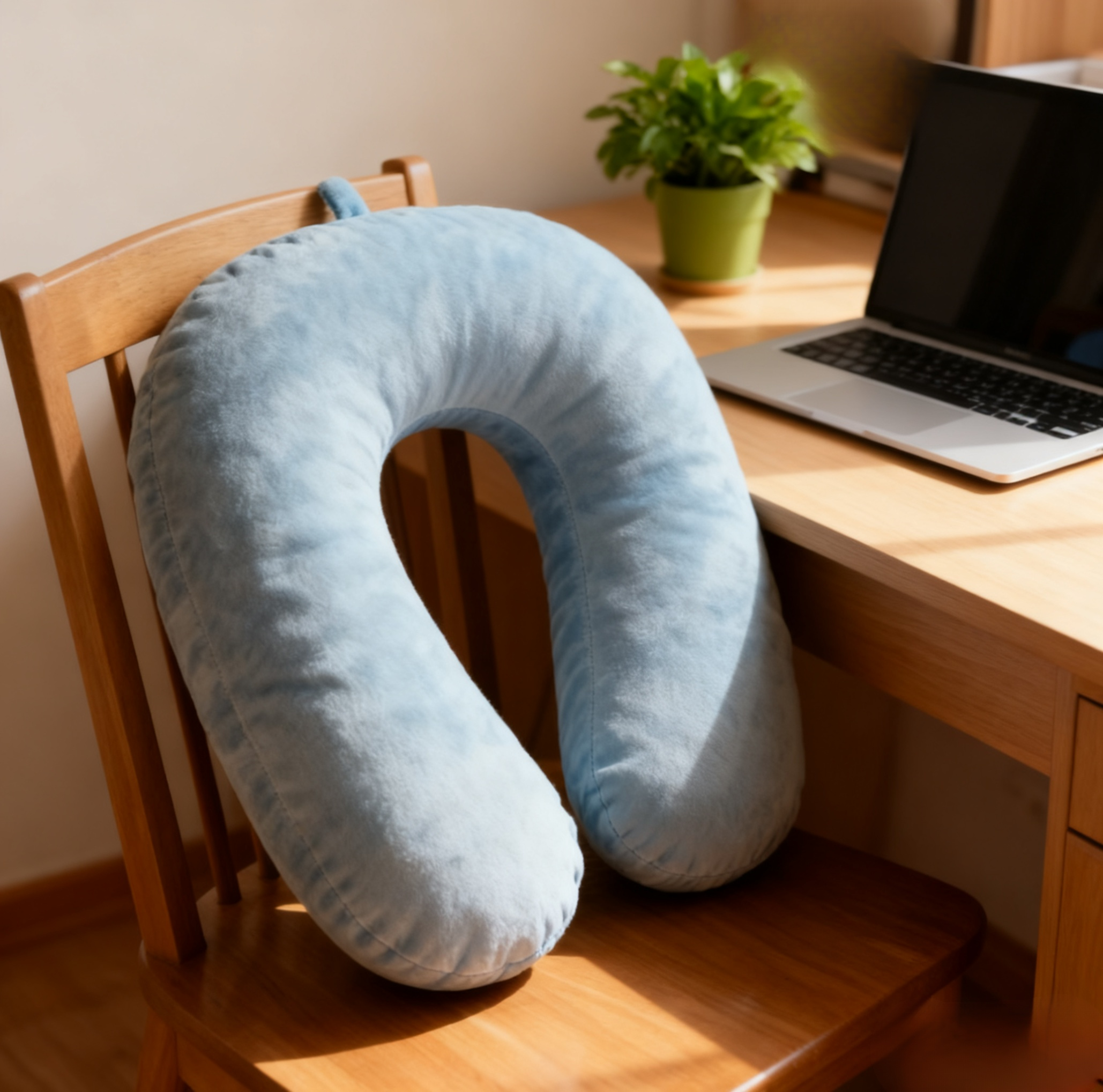 曲型護頸枕
