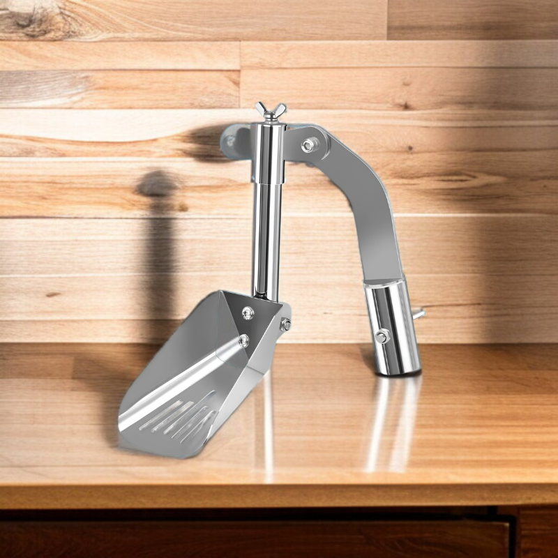 家庭用雨樋掃除用具、雨樋掃除用シャベル、厚みのあるアルミ合金屋根雨樋掃除用具