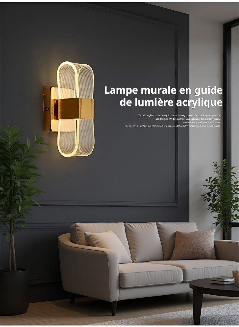Luminaire mural créatif design