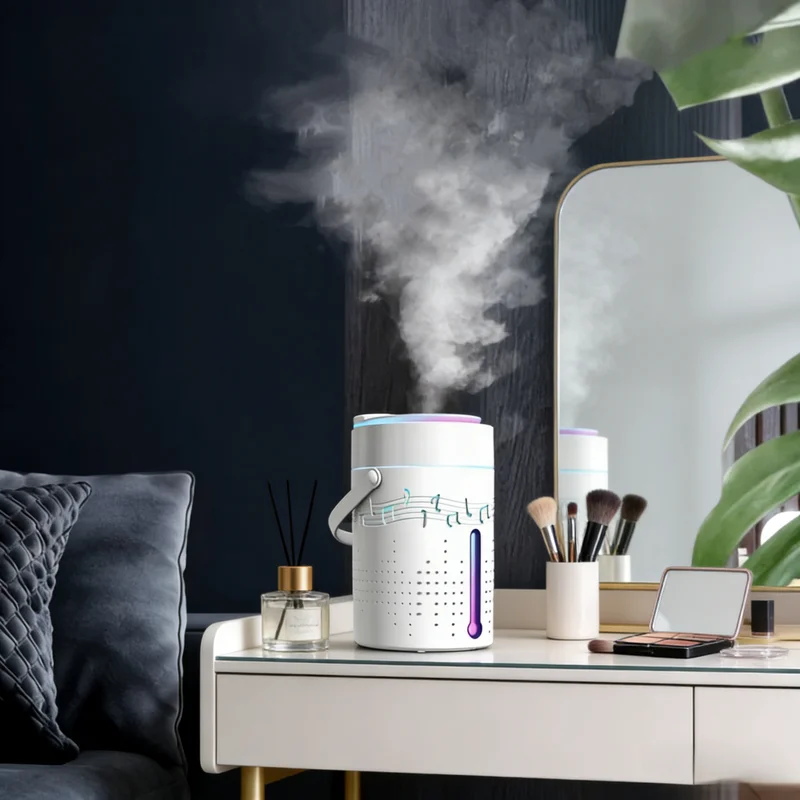 臥室無聲空氣加濕器 孕婦專用補水機 小鹿加濕器