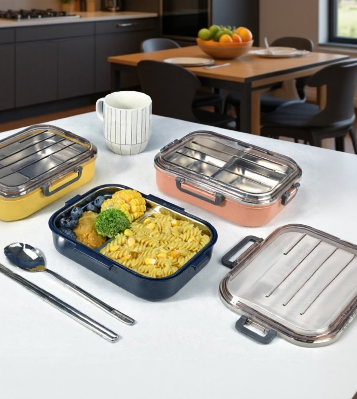 Lunchbox für Kinder, wiederverwendbar und nachhaltig