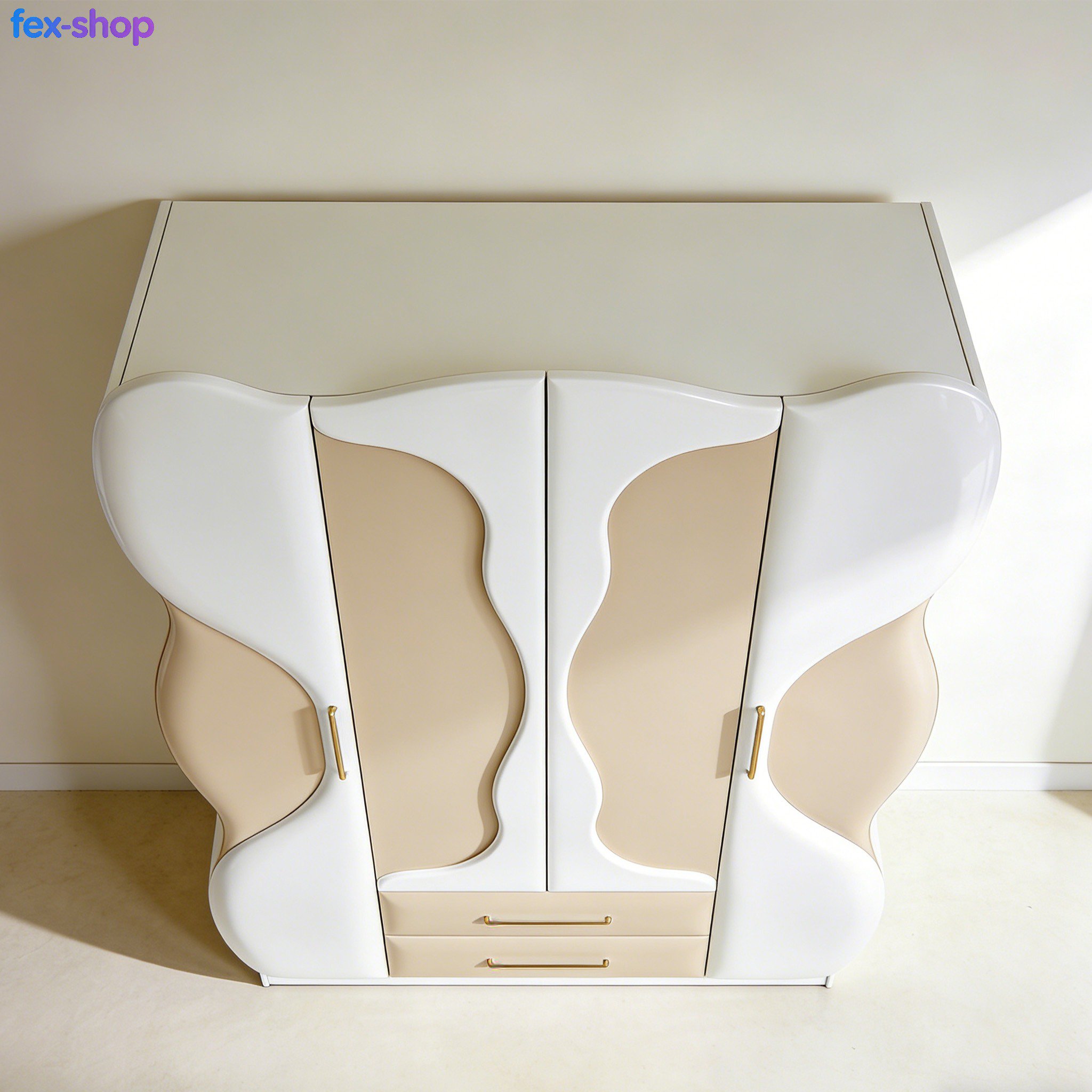 모던 미니멀리스트 옷장