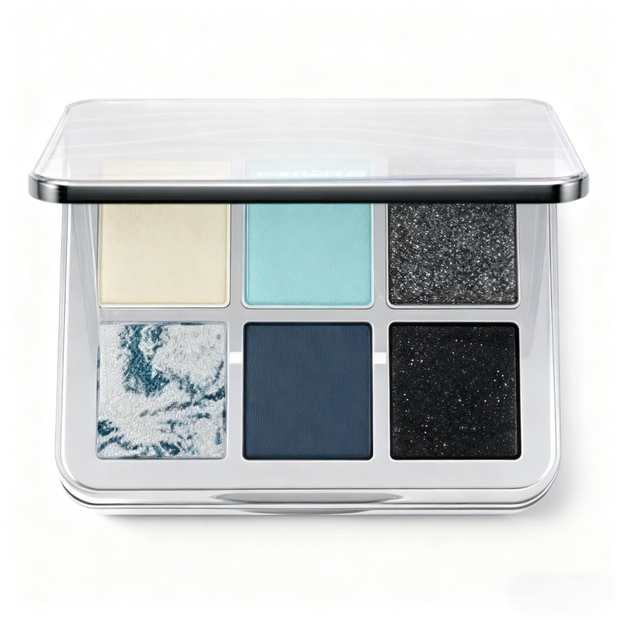 무대 메이크업을 위한 매트 글리터 아이섀도우 팔레트