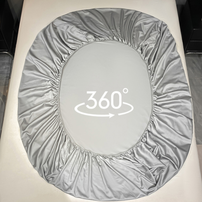 ผ้าปูที่นอนผ้าไหมน้ำแข็ง