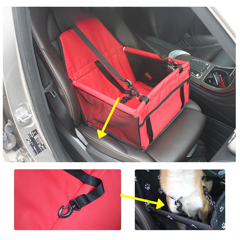 車の後部座席用ペットバッグ
