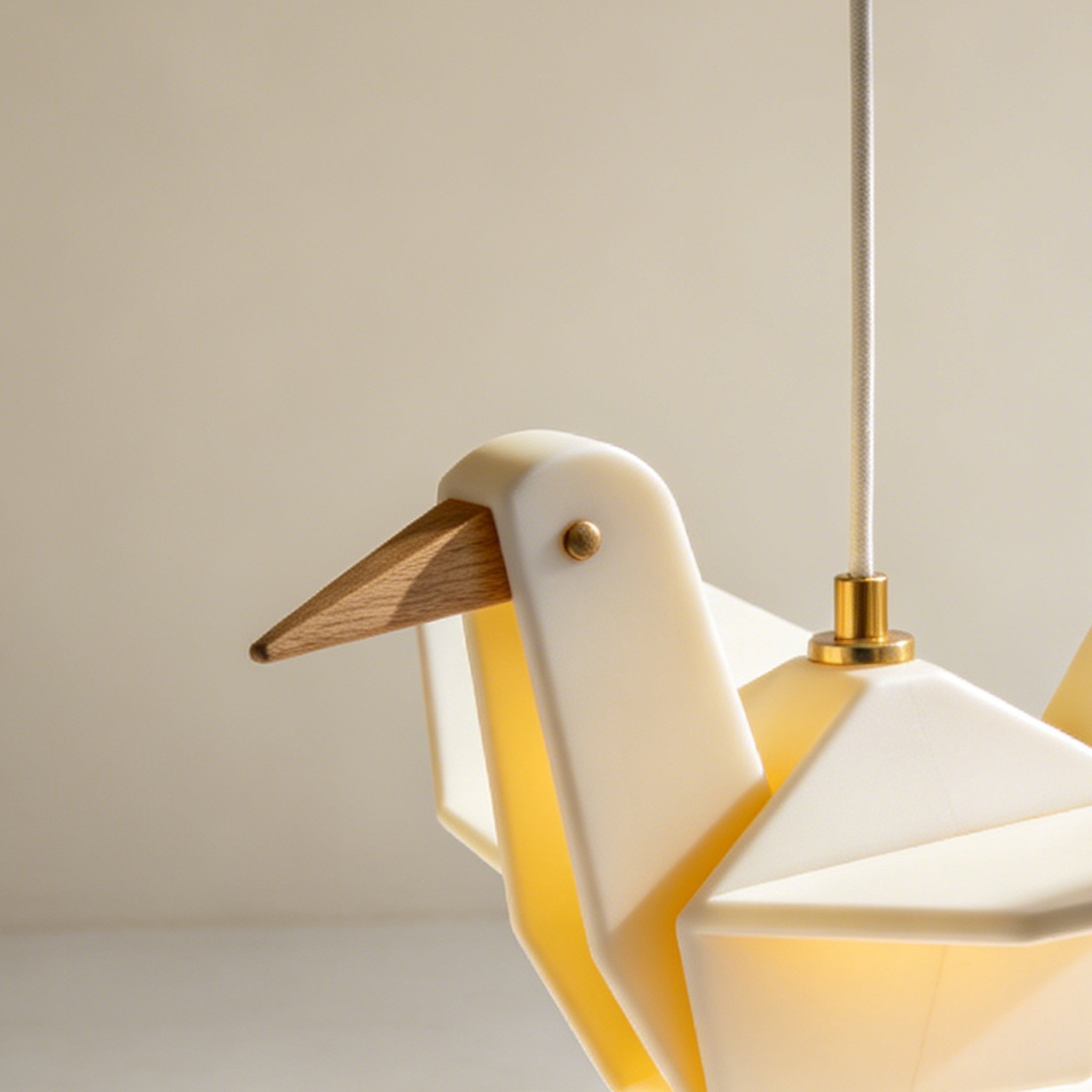 감성적인 종이학 인테리어 조명