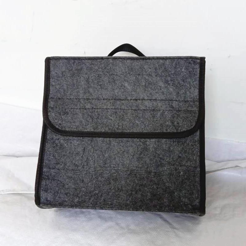 車用トランクフェルト収納整理ボックス（2色展開）