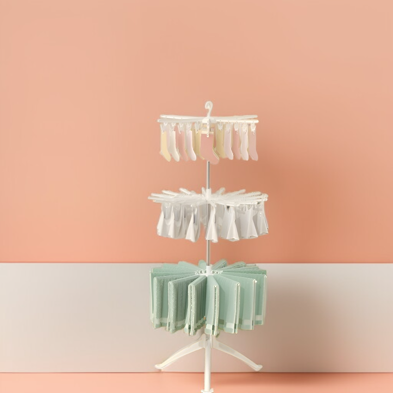 실내 다용도 바닥 건조대 다층 접이식 간편 건조대 조립 공구용품 건조 수건걸이