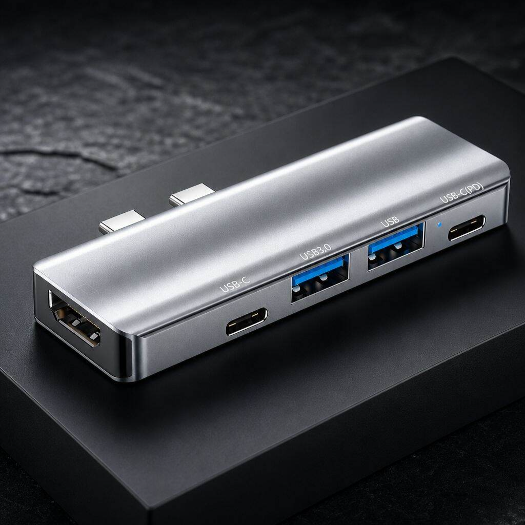 Computer Notebook USB Splitter for MacBook Expansion Dock HUB