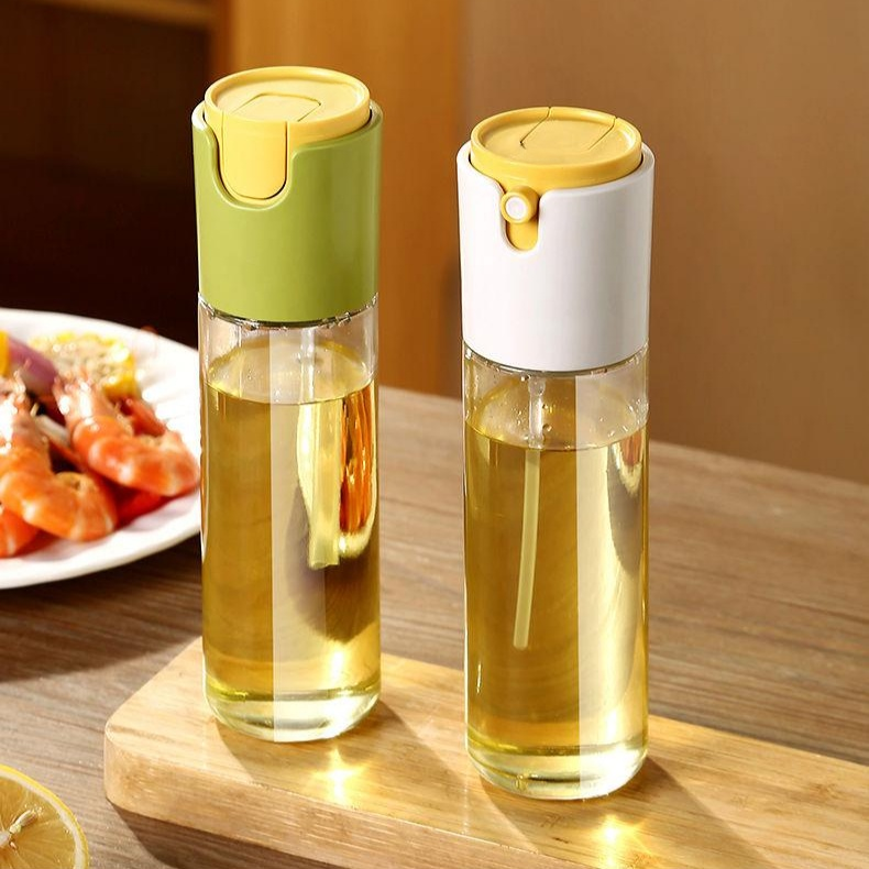 廚房必備噴油壺收納清潔工具