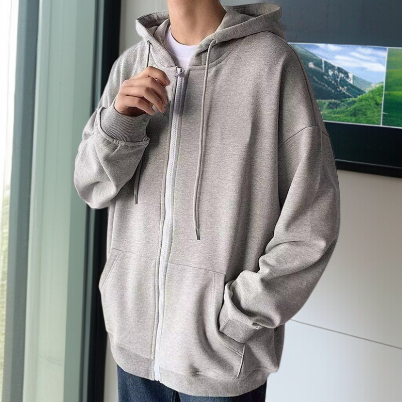 커플 헤비 가을 카디건 맨투맨 상의 아우터 재킷 남자 옷