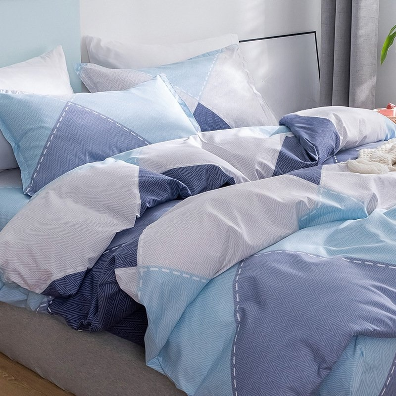 Funda de edredón individual de algodón