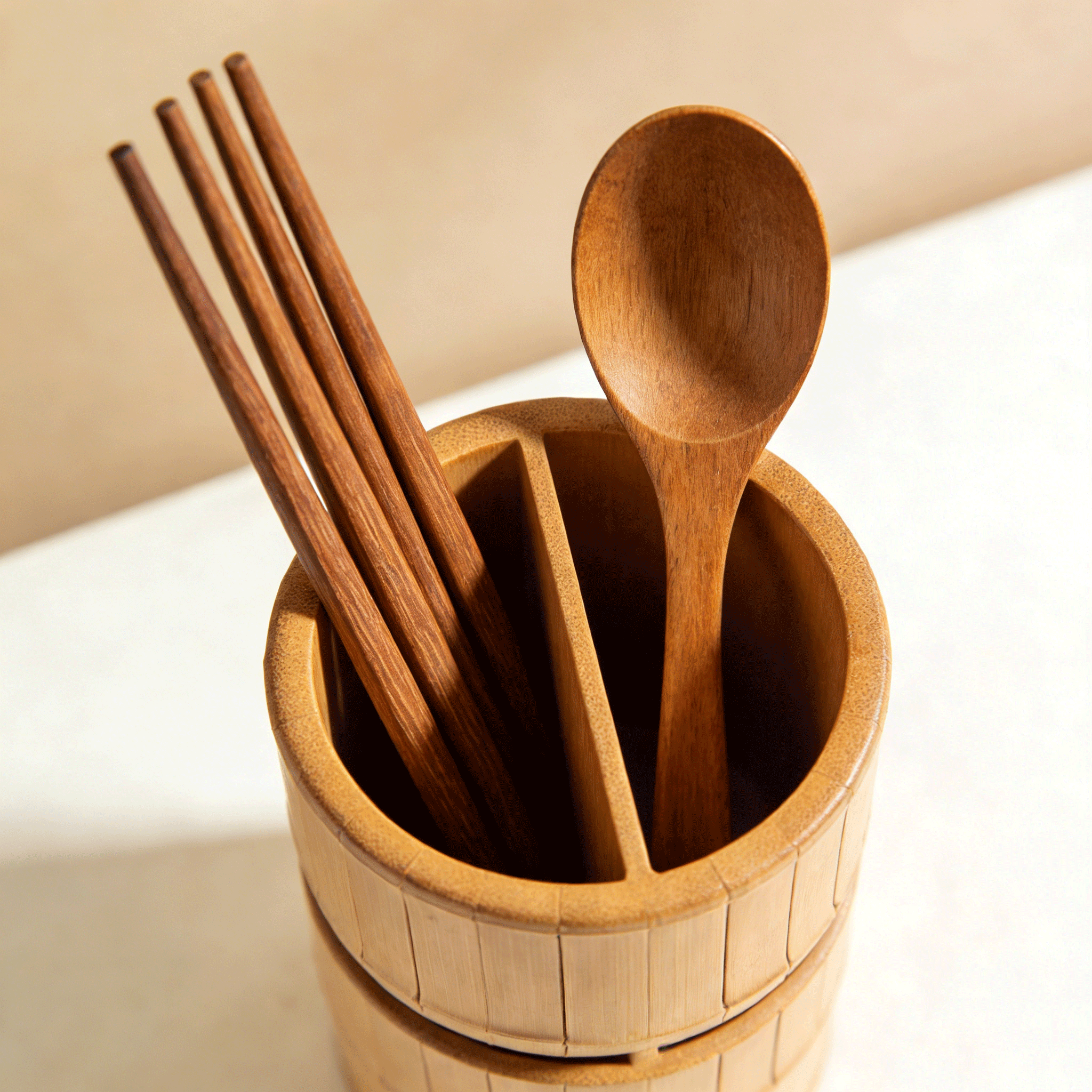 餐具收納筒適用於筷子和湯匙分類