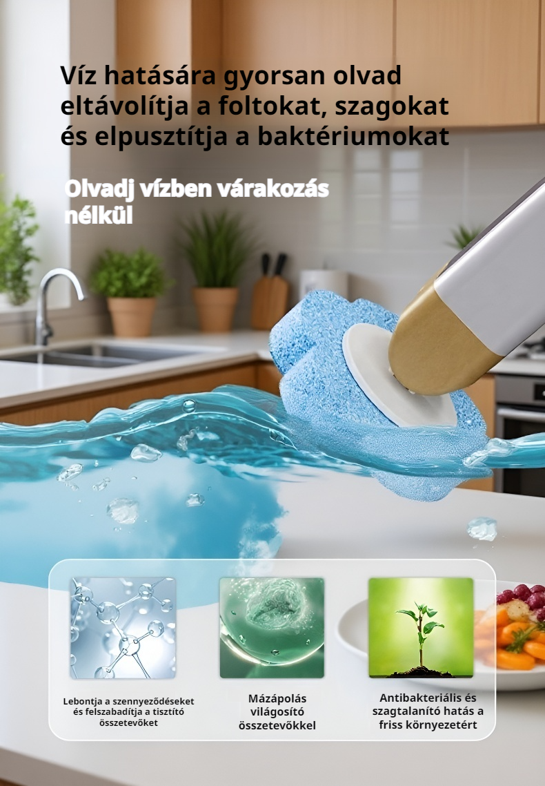 Eldobható fürdőszobai kefe csomagolása