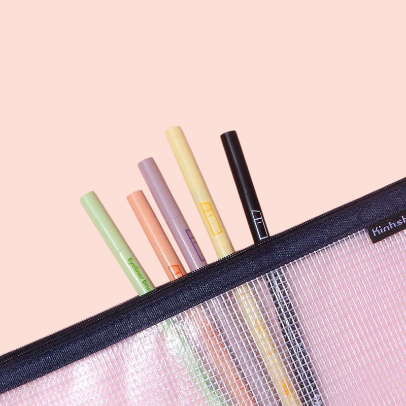 아이 메이크업 멀티 브러시 키트 - 4종 브러시 세트