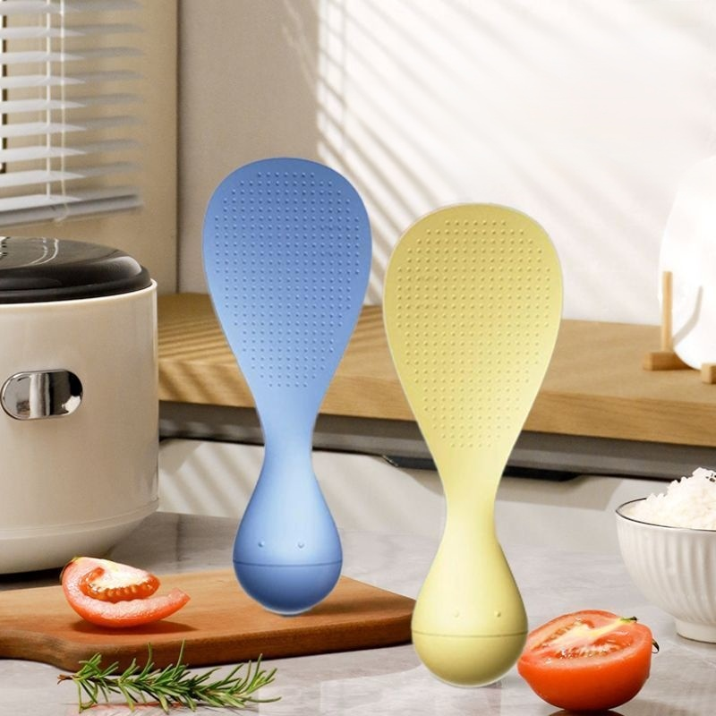 Non-stick Rice Paddle with Stand for Kitchen