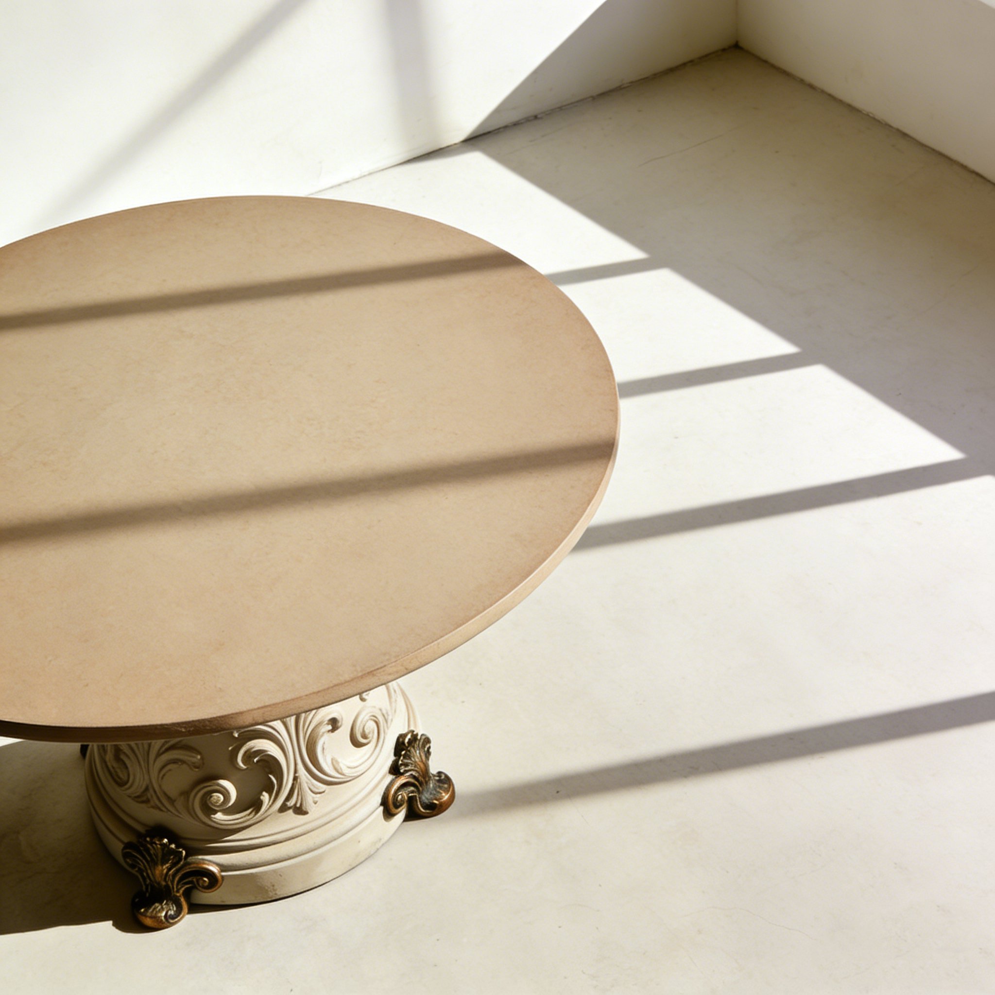 Table de salle à manger française élégante