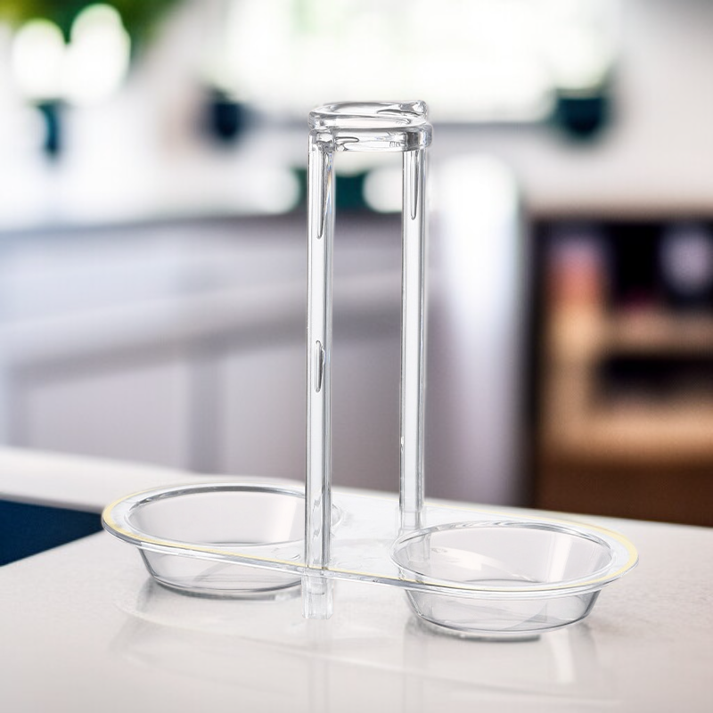  다기능 숟가락 수납걸이 U자형 배수 디자인