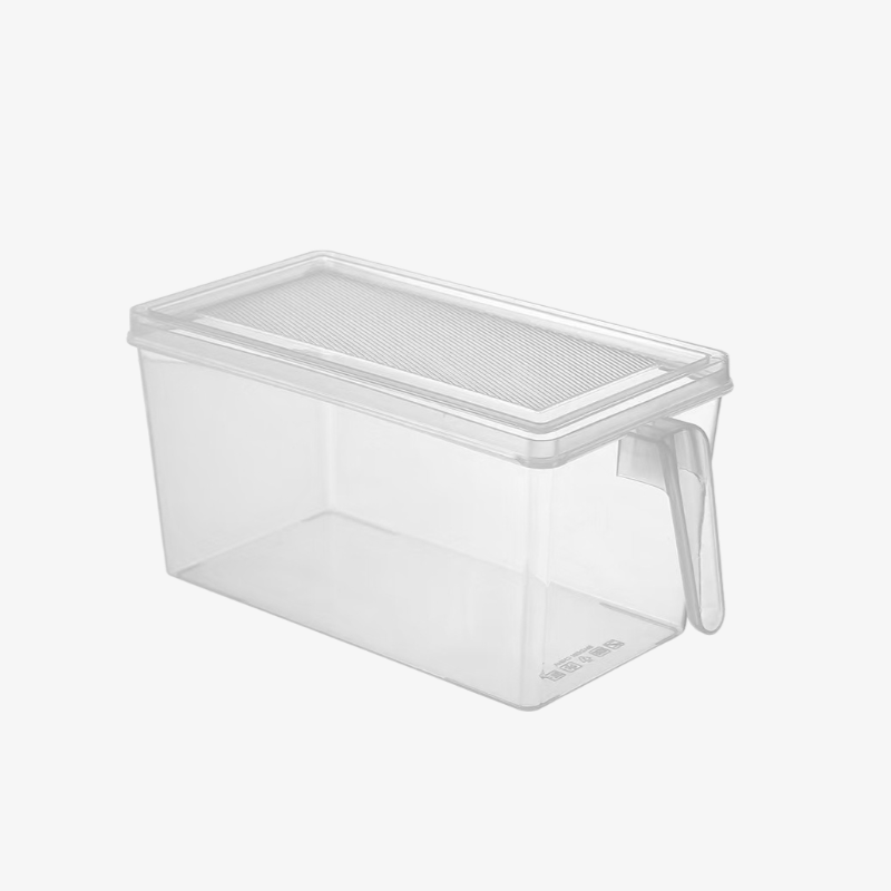 5L Large Capacity Refrigerator Organizer Box with Handle, Multi-Functional Storage