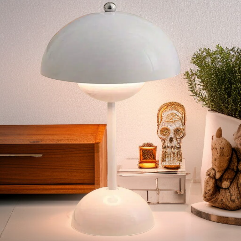 北欧風キノコ型ベッドサイドランプ 雰囲気ランプ 結婚部屋・寝室・デスク装飾
