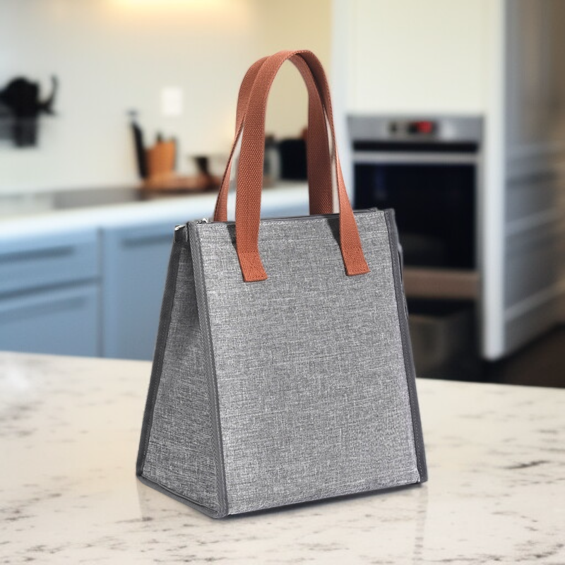 Bolsa porta alimentos térmica de gran capacidad, material catiónico