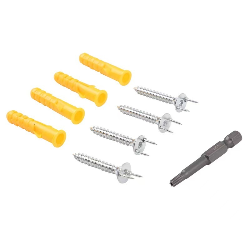 跡が残らないホーン型ピン　化粧パネル・壁・巾木用固定ピン