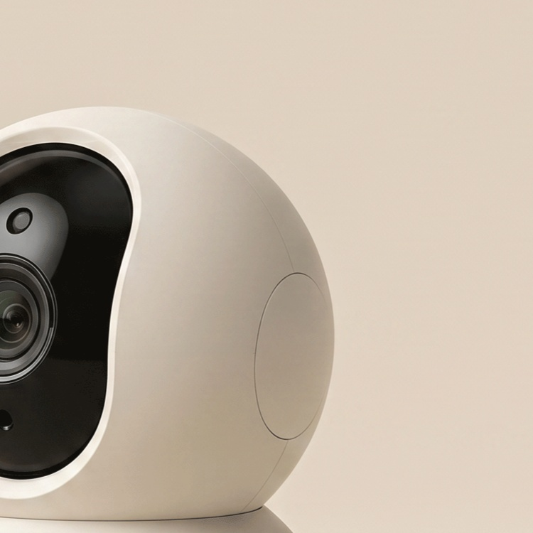 Mini home camera with modern design for discreet surveillance