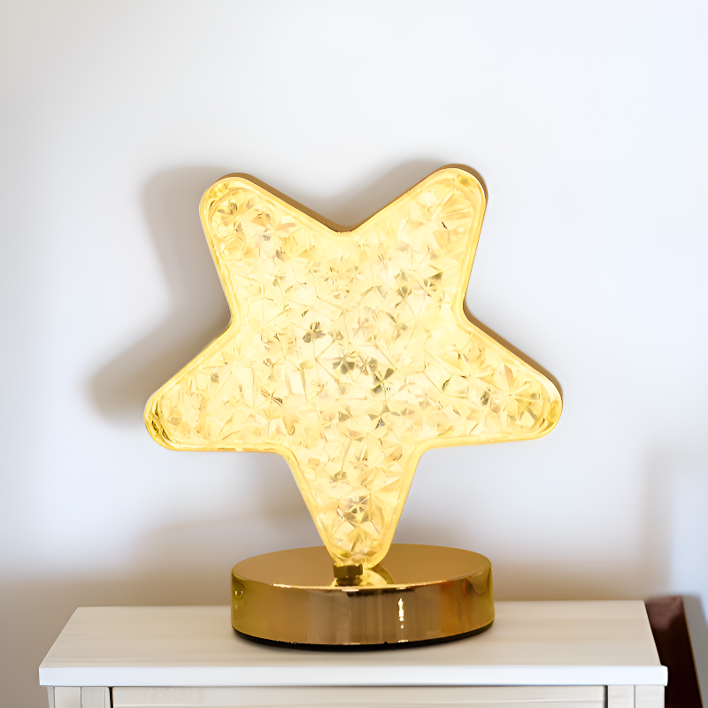 Bedroom bedside star and moon ambient light