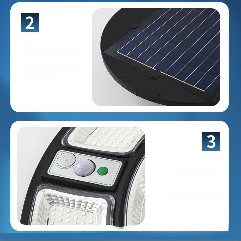 Solar Garden Lamp Outdoor Integrated Sensor Street Light