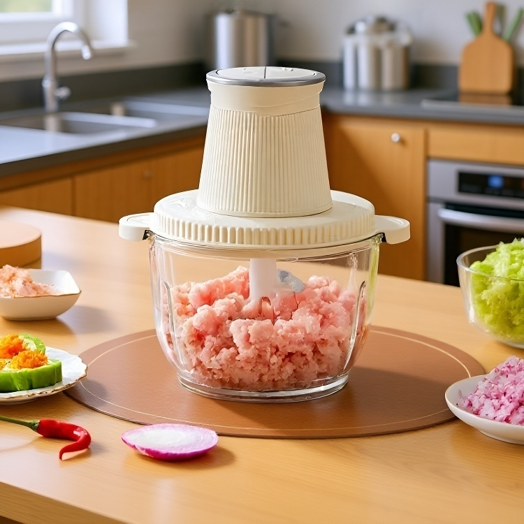 다기능 투명 요리 고기 짜는 기계 전체 모습