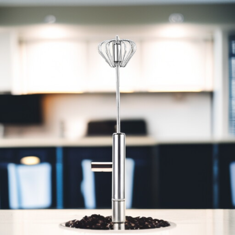 Semi-Automatic Egg Beater Manual Mixer Kitchen Baking Tool