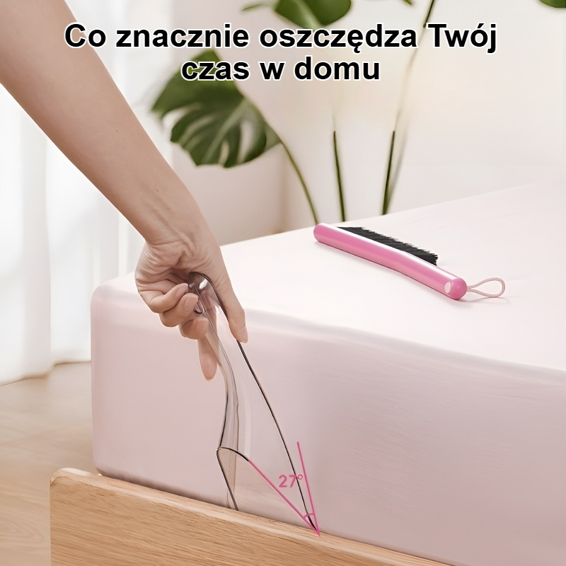 Podnośnik szczotkowy 2 w 1 obsługiwany jedną ręką