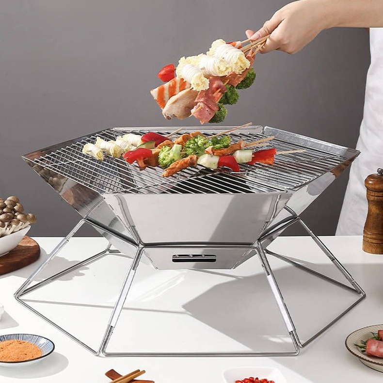 휴대용 숯불 그릴