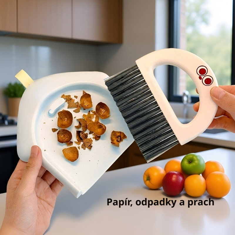 Malý stolní zametač pro klávesnici – mini úklid do domácnosti
