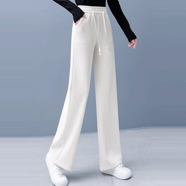 허리 고무 예쁜 다리 와이드 바지