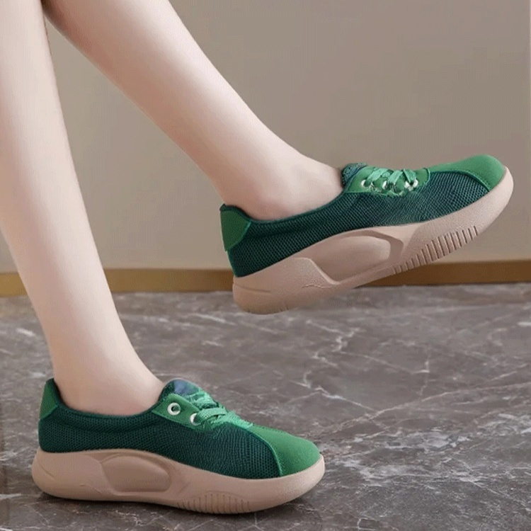 รองเท้ากีฬาลำลองระบายอากาศได้ของผู้หญิง