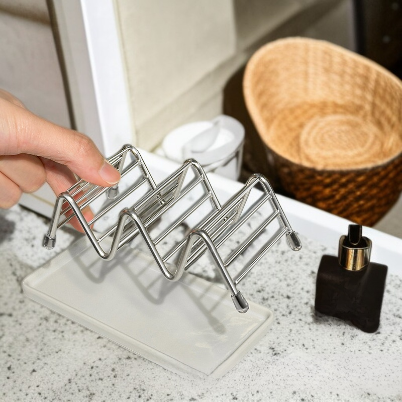 Porte-savon résistant à la rouille pour salle de bain élégante