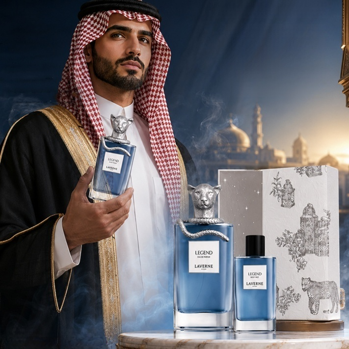 عطر فاخر رجالي بتركيبة الإطلاق البطيء - ثبات فائق حتى 72 ساعة