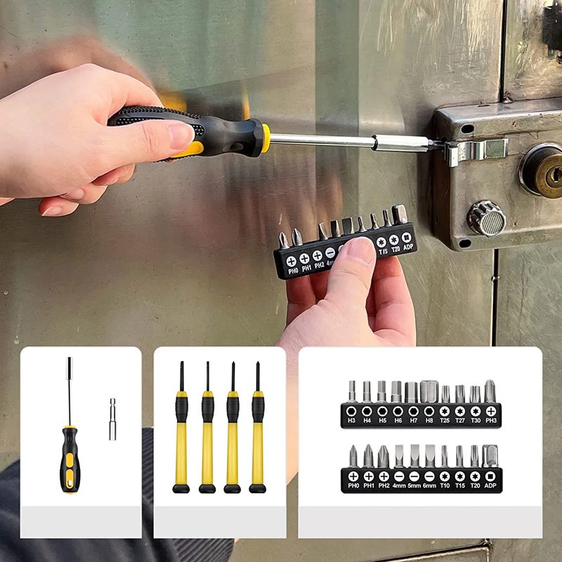 하드웨어 번들 40pc 도구 번들 분류 수동 도구