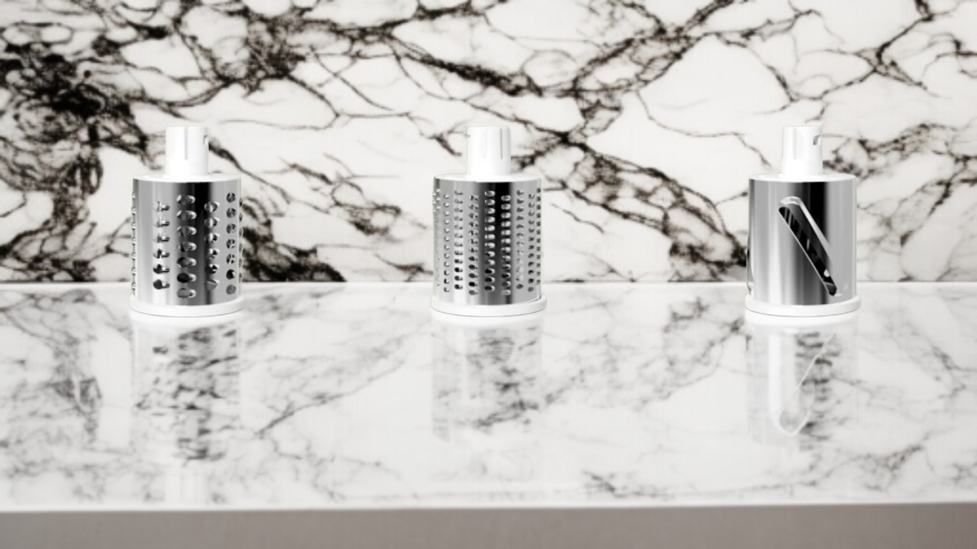 절단기 안전 손잡이와 칼날 디테일