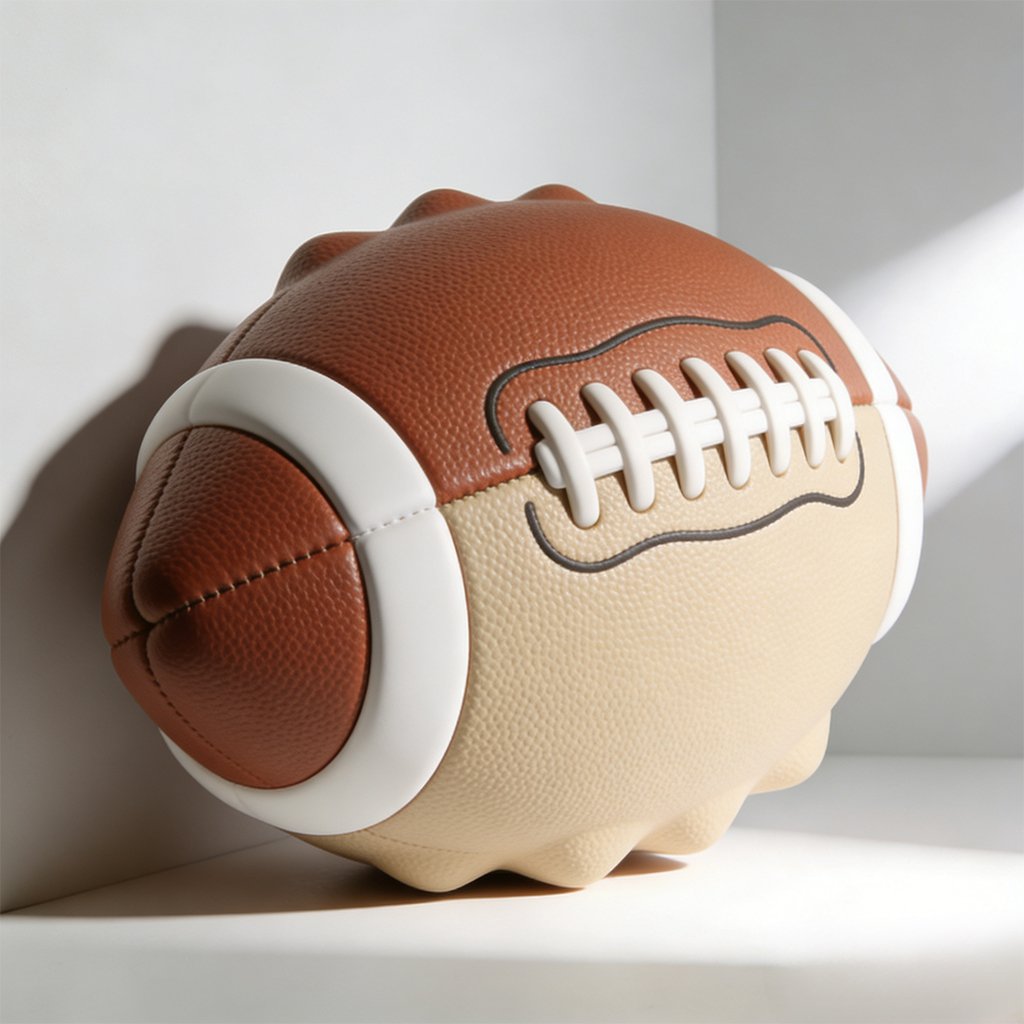 Professional Rugby Match Ball