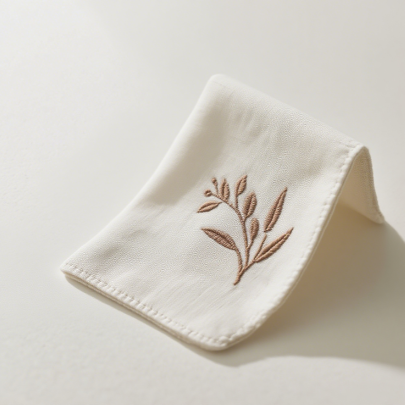 Paquete de 3 pañuelos bordados en algodón