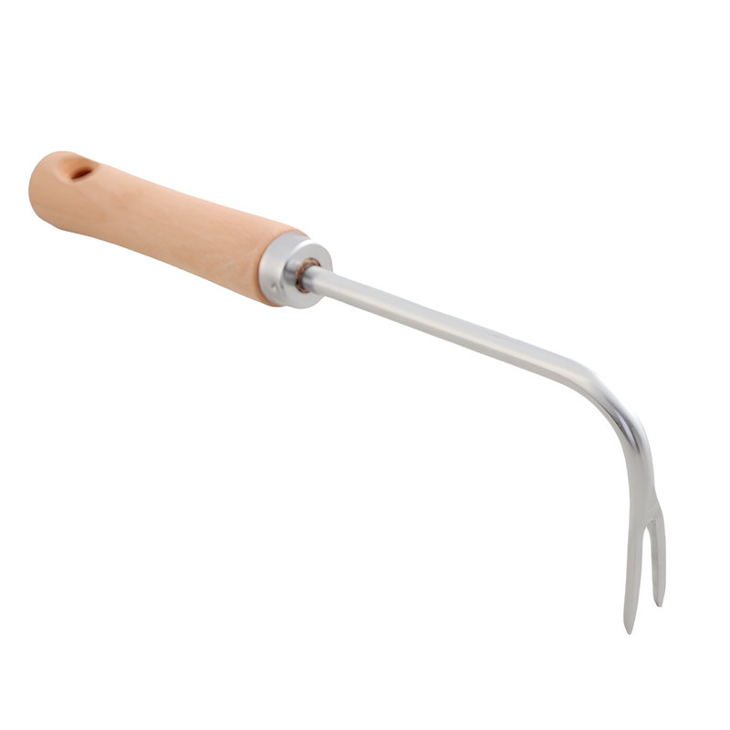 木製ハンドルの除草機