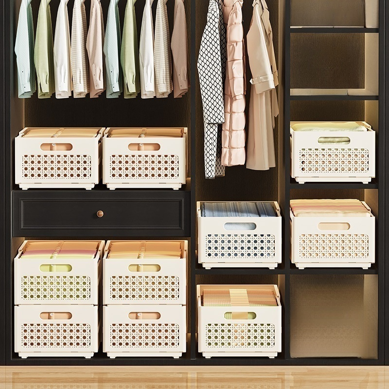 多機能ワードローブ収納ボックス