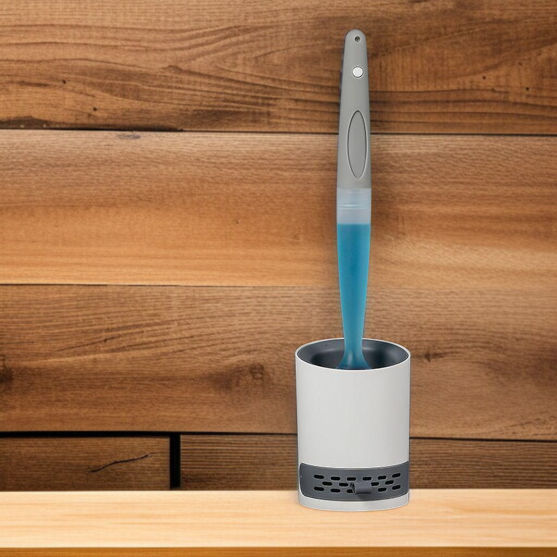 가정용 사각지대 없는 비데 세트 화장실을 걸 수  브러시 실리콘 변기 브러시 세트