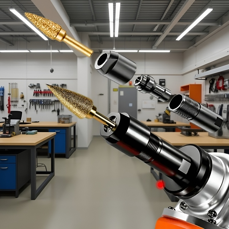 석재 샌딩 앵글 밀 전환 헤드