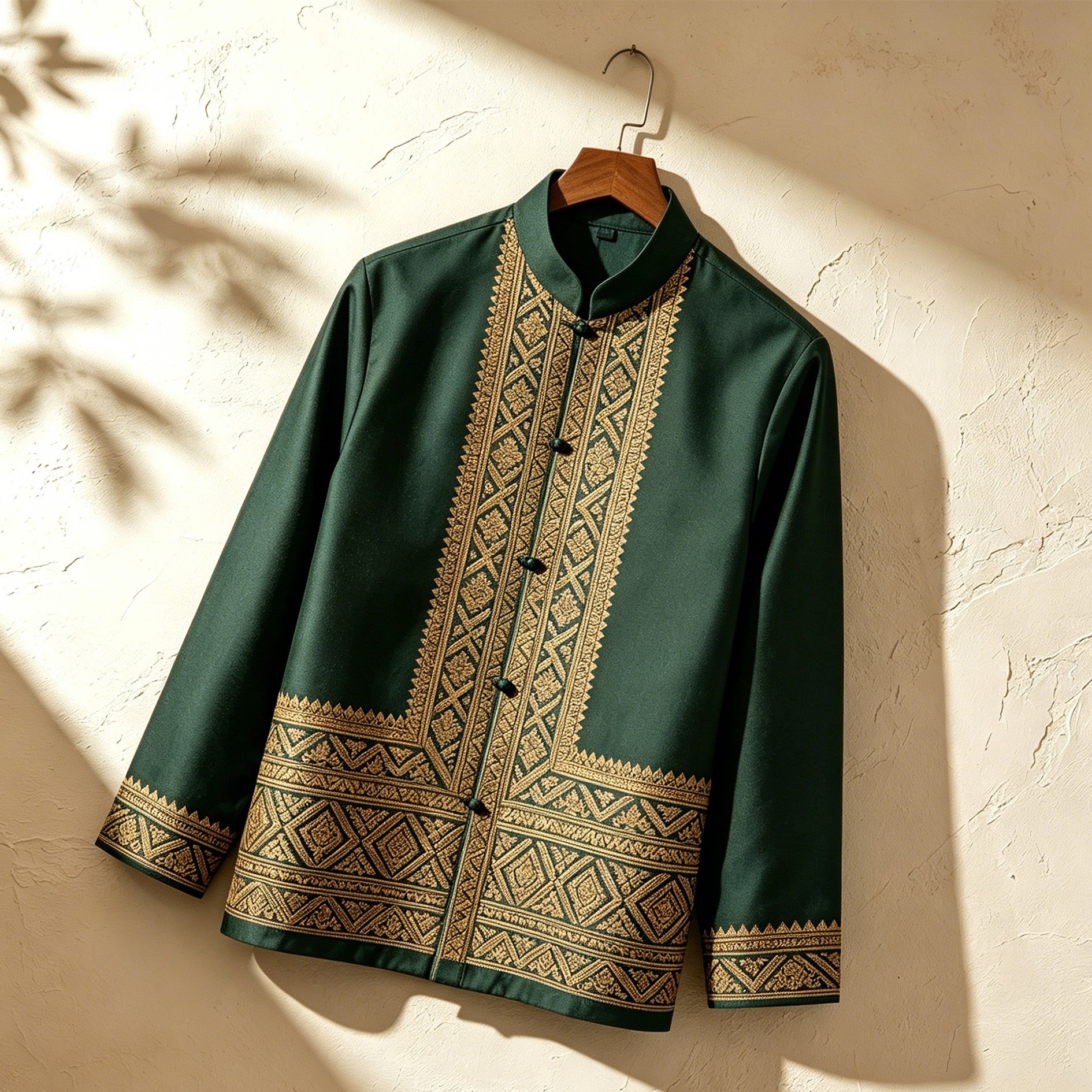 เสื้อคลุมผู้ชายแฟชั่นลำลองดีไซน์ทันสมัย